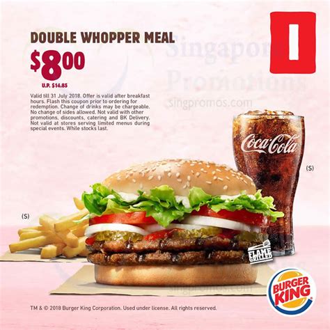 burger king coupons 2018